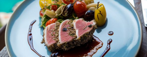 Mamma Mia! Паста ала норма, тунец по-сицилийски! 