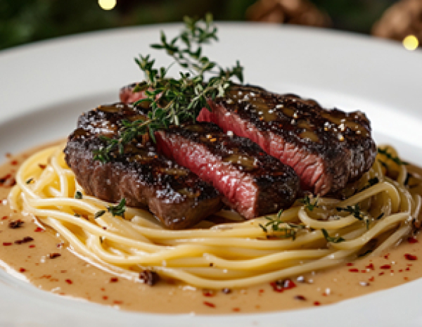 Beef & Beyond: стейк мясника, тартар из мраморной говядины и семифреддо с виски | 18+