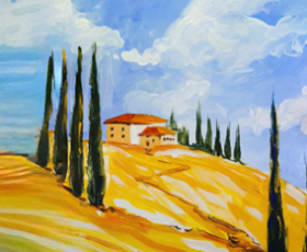 Арт-вечеринка: TUSCANY